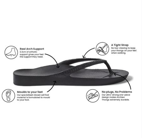 Archie's Jandals Crystal
