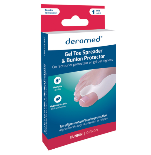 Deramed Gel Toe Spreader & Bunion Protector